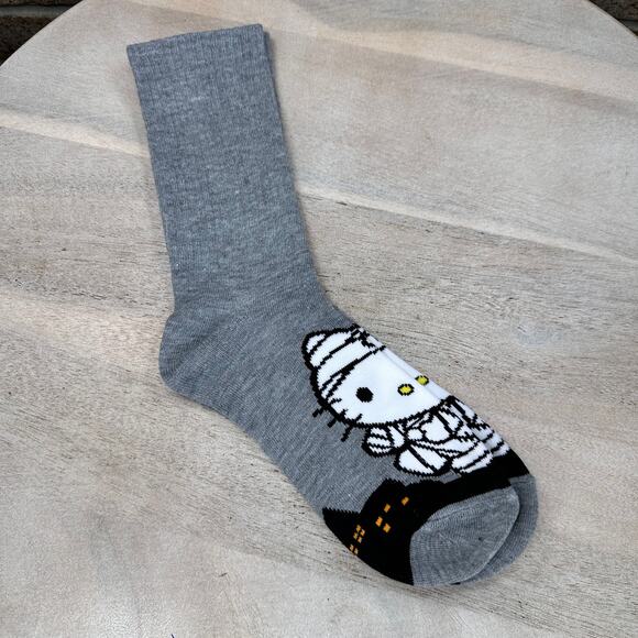 SANRIO HELLO KITTY Halloween Womens Ankle Socks Set of 3 Bats Pumpkin Mummy New - Picture 10 of 15